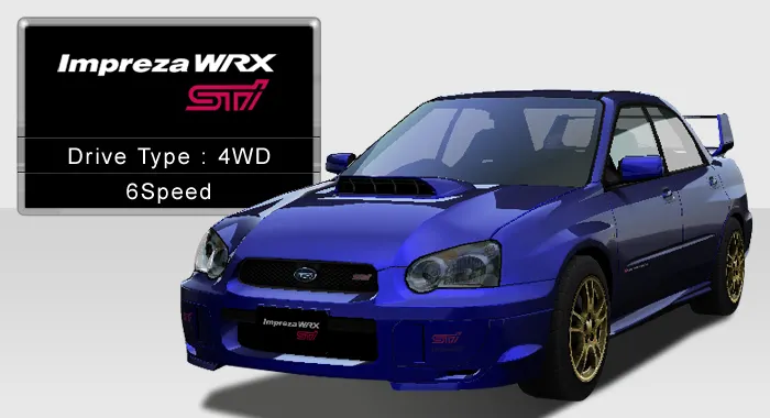 Impreza WRX STi (GDB-C) - 湾岸ミッドナイト MAXIMUM TUNEシリーズ